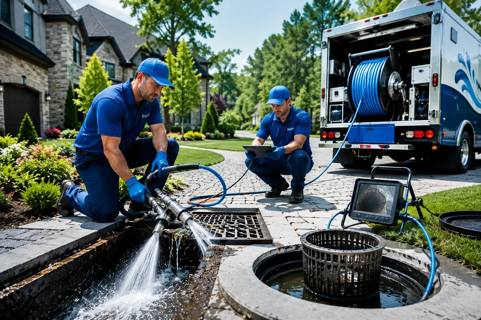 Local outdoor drain cleaning professionals in Bourneville, OH